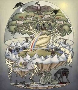 Ygg Tree Yggdrasil | The Sacred World Tree of Norse Cosmology