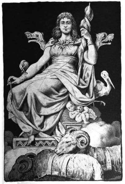 Frigga in Myths of Northern Lands by H A Guerber