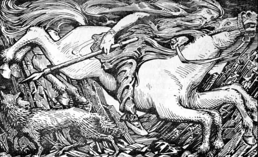 Sleipnir by W.G. Collingwood