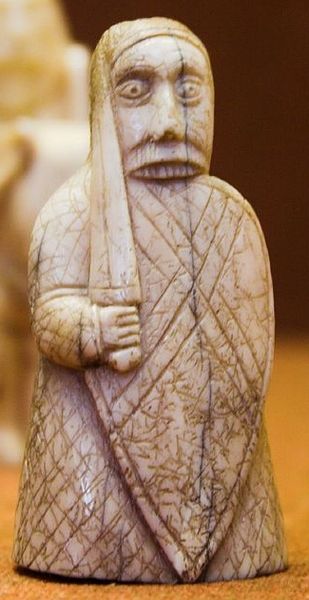 The Lewis Chessmen in the British Museum were probably made in Norway