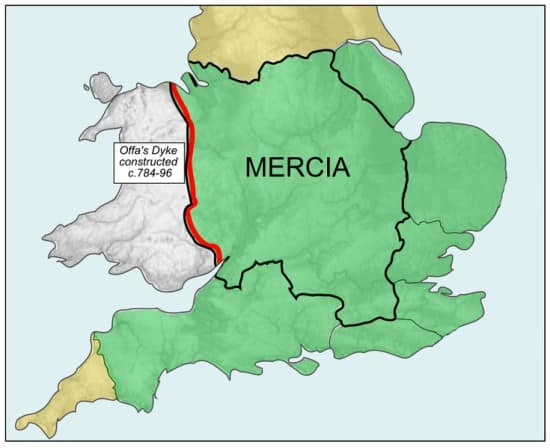 Kingdom of Mercia during the Mercian Supremacy