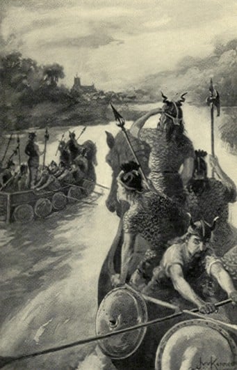 Vikings raiding
