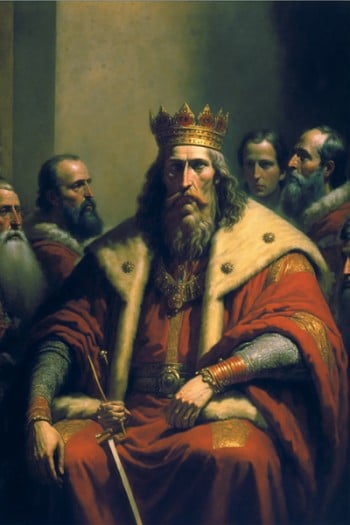 Imaginary portrait of Charlemagne, by Rex Franciae.