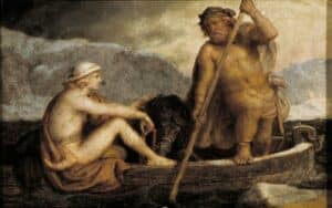 Hymir is an interesting jötun from Old Norse myths. He is possibly the father of the god Tyr, and also goes on an epic fishing trip with Thor.