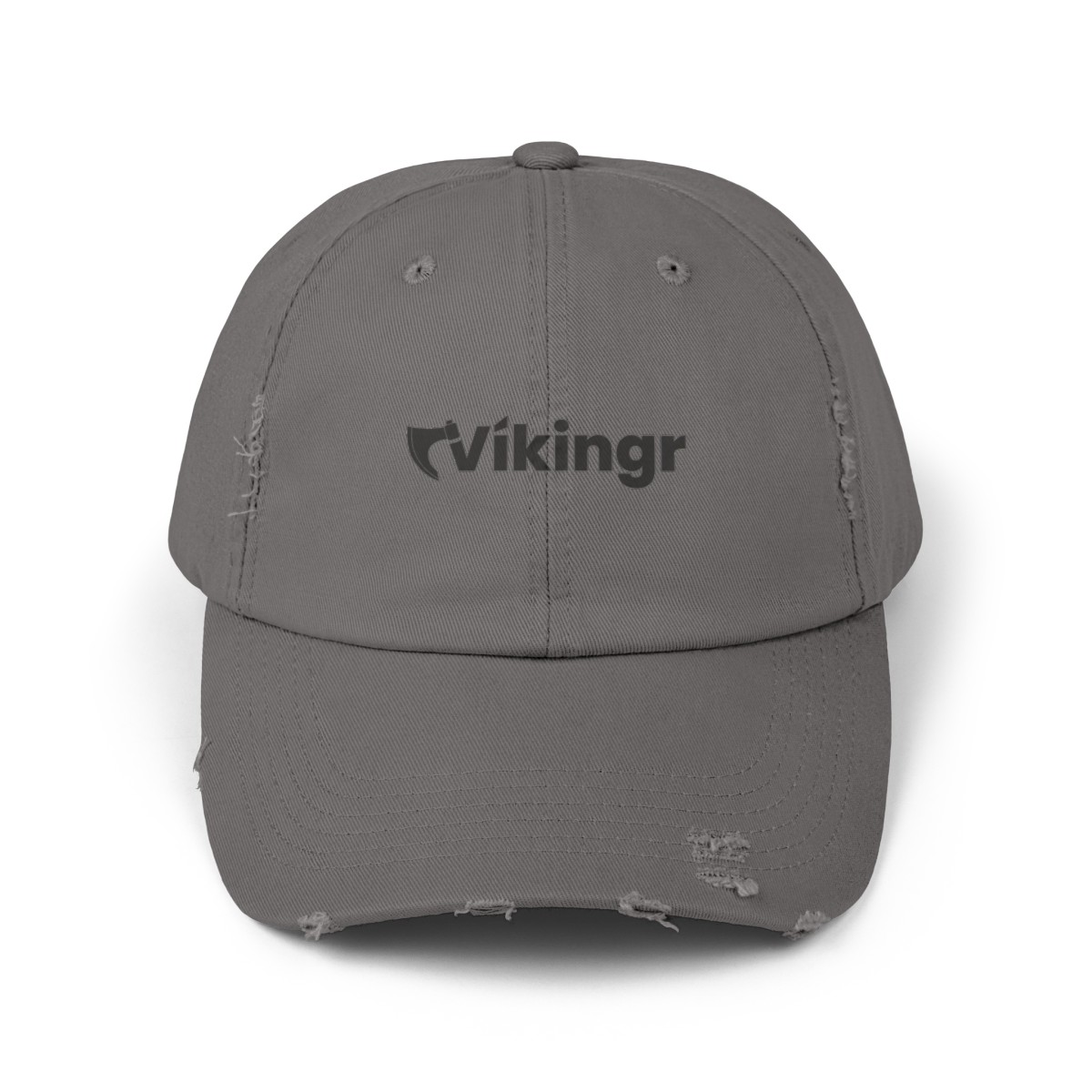 “Vikingr Cap” – Unisex Distressed/Vintage Cap
