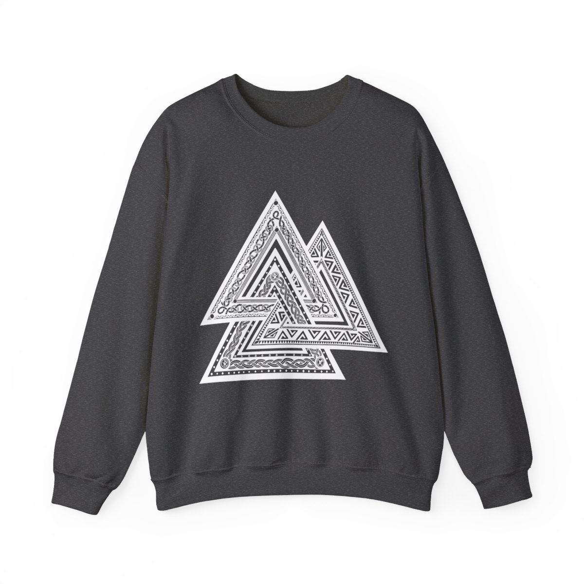 “Valknut” Unisex Heavy Blend™ Crewneck Sweatshirt