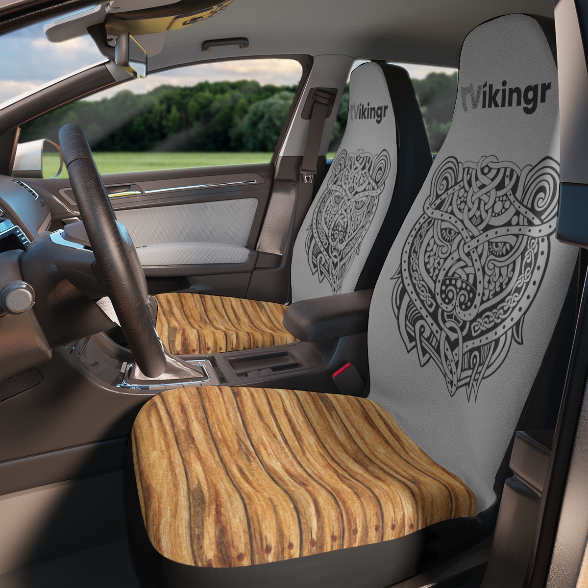 “Norse Bear” Car Seat Covers