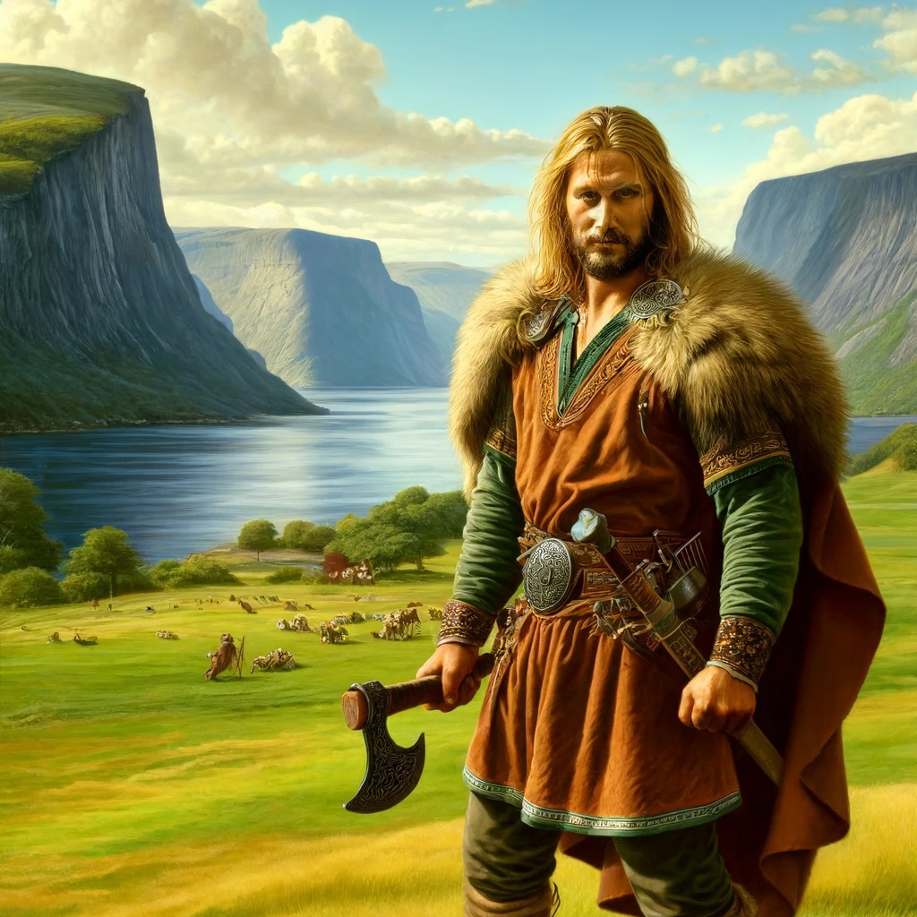 Eric Bloodaxe was an infamous viking age king of both Norway and England. He killed four of his brothers to get the throne.
