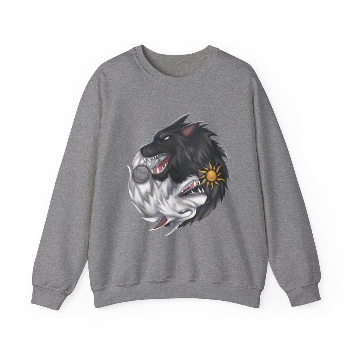 “Sköll & Hati” Yinyang Crewneck Sweatshirt